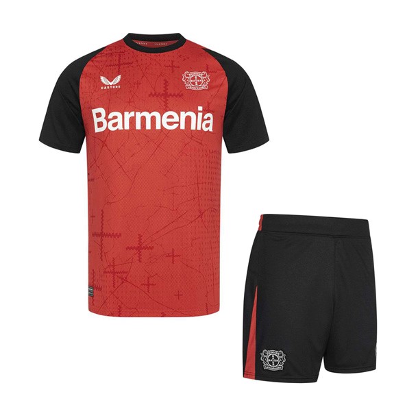 Camiseta Bayer 04 Leverkusen 1ª Niño 2024/25